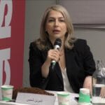 سخنرانی شیرین شمس در سمینار گروه زن زندگی آزادی استکهلم به مناسبت روز جهانی مبارزه با خشونت علیه زنان